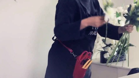 婚礼花束 花束包装教程 丝网花制作材料