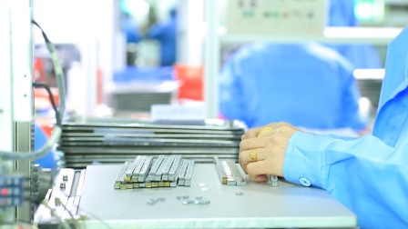 金籁科技一体成型电感自动测试包装3