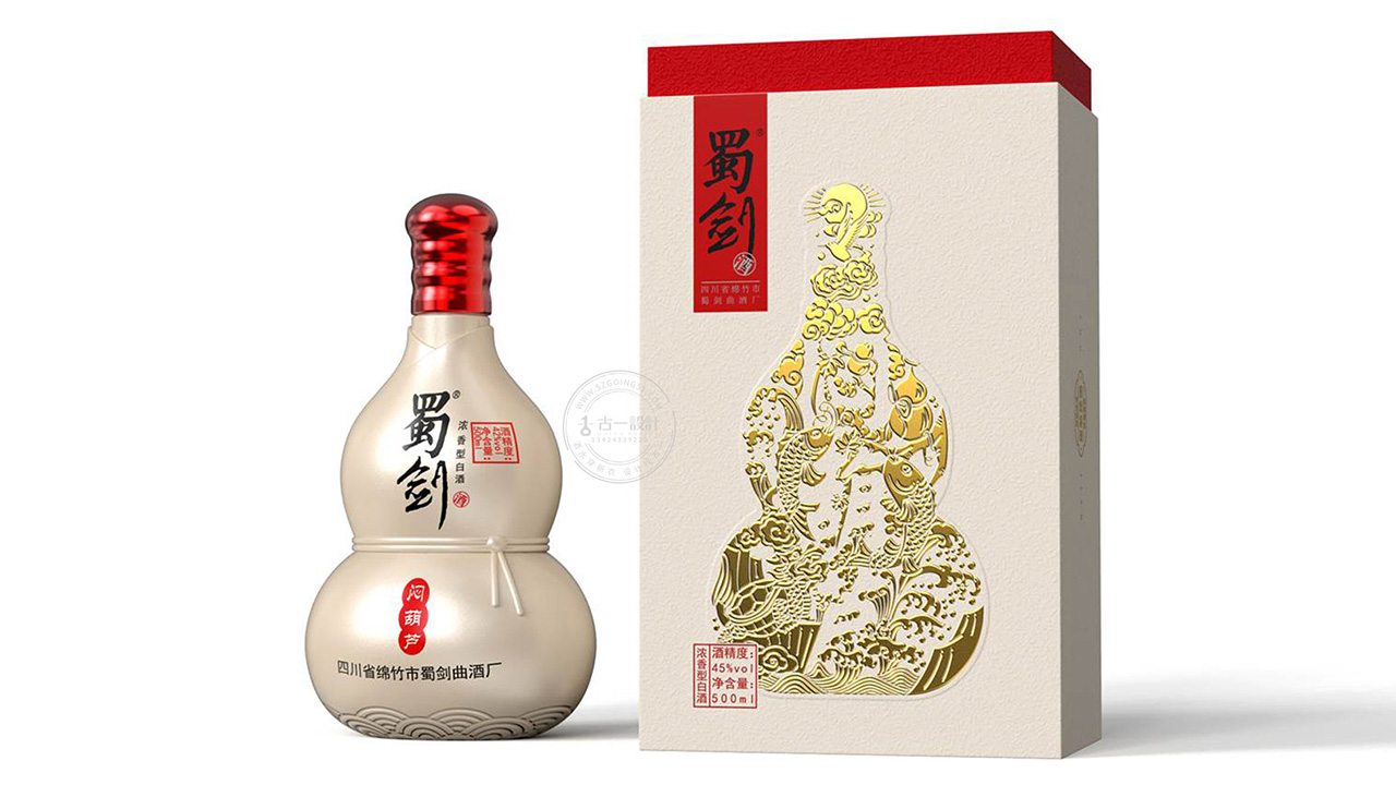 舍弃过度白酒包装设计，坚持简约白酒包装设计