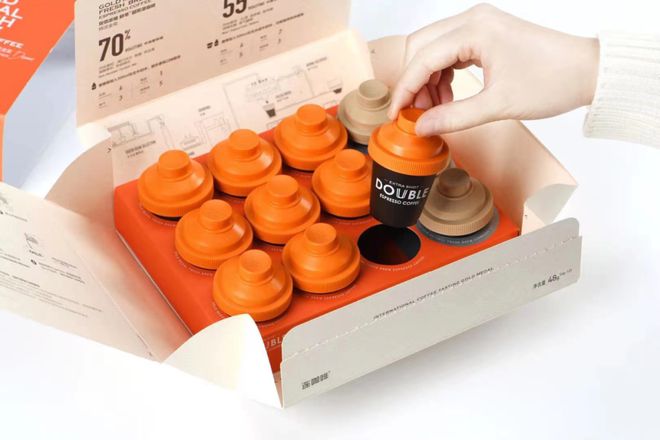 包装盒子的展开示意图_雅哈咖啡包装展开_糖果包装设计展开图