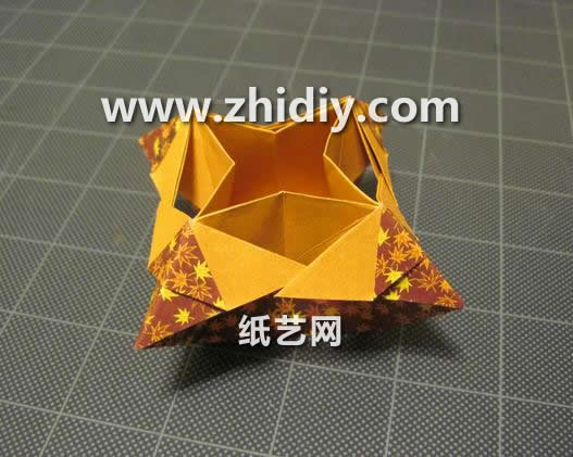 折纸盒子和折纸灯笼制作方法的手工制作教程
